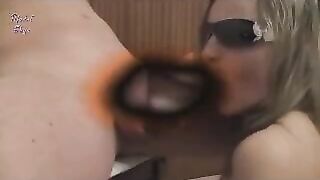 Bouncing on a dick and shitting nicely