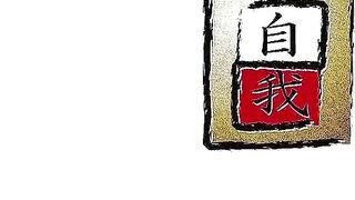 Bubbly Japanese gal pooping hard