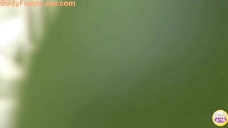 Naughty mature cute lady pooping messy load