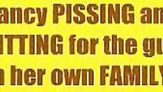 I shit and piss for my family