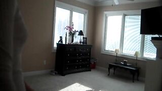 Cute slim sexy blonde babe piss and poop