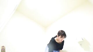Sticky pooping Japanese Milf