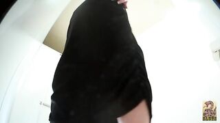 Thick hairy muffin lady poops