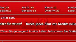 Pretty brunette gal eating shit