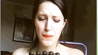 Gorgeous shit eating hot babe