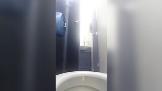 Closeup of hot turd drops