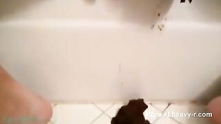 Kinky lady and beautiful panty shit show