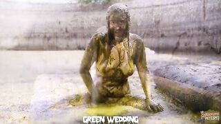 Dirty girls masturbates and smearing in Manure Fetish