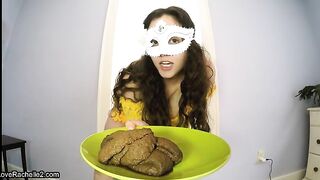 Stunning phat ass lady and chocolate shit