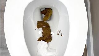 Girthy logs from beautiful big booty