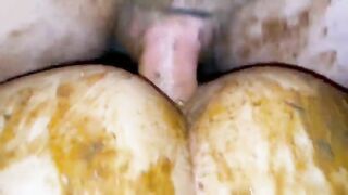 Slutty wife getting drilled hard in the ass