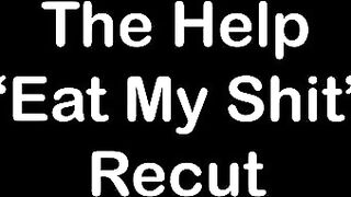 Woman pisses in a sink while wearing a hat