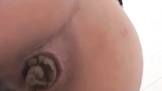Gorgeous pov poop show