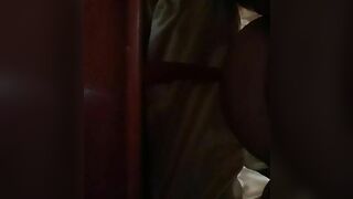 Lady ass fingering and shitting