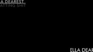 Squatting babe and hot shit