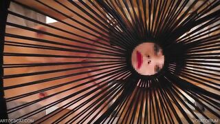 Lusty lesbian babe shit heavily for her girlfriend