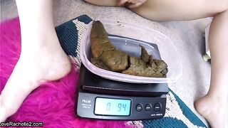 Weighing and Licking My Shit