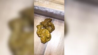 Stunning hot brunette babe and pretty poop