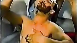 Sticky chocolate poop for horny dude