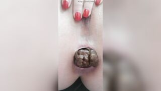 Mega hard shit and poo