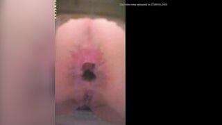 Shit destroying her asshole