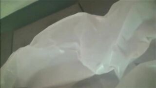 Asian babe shitting fresh load