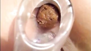 Crazy milf in lingerie put speculum in her ass