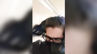 Nerdy mature lady and hot shit