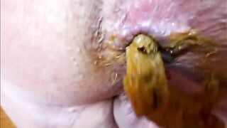 Mature dirty lady shitting pov