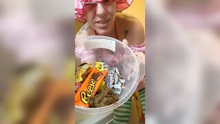 Nasty pawg lady and ass chocolate