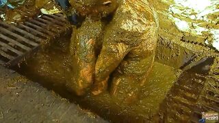 Couple fucks on a farm