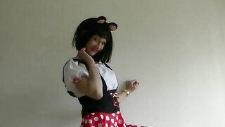 Beautiful maid and cake shit