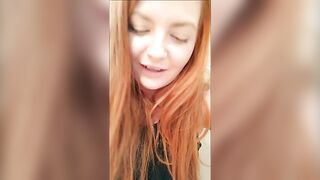 Pretty girl and lovely shit