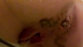 Amateur lady and lovely shit