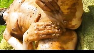 Beautiful scat couple and shit play