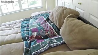 Pretty college teeny girl poops in her sexy panty