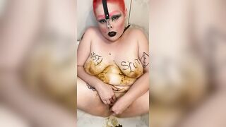 SHIT PIG BREEDS CERVIX WITH SCAT