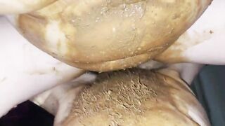 Sticky shit and hot sex