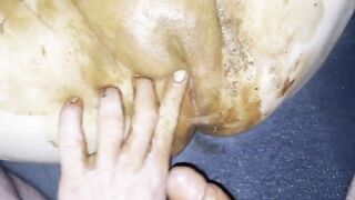 Sticky shit and hot sex