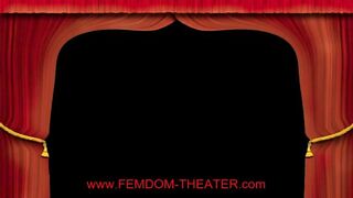 Nasty lady shitting for slave