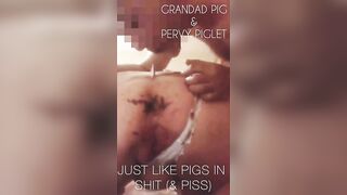 Watch hot ass wife piggy pooping show