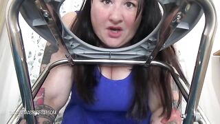 Potty Seat hot shit closeup