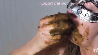 Professional Porn Star Shit Scat chewer