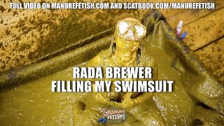 Rada Brewer Filling my swimsuit with cowshit
