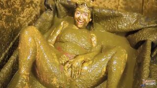 Rada Brewer Filling my swimsuit with cowshit