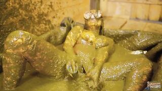 Rada Brewer Filling my swimsuit with cowshit