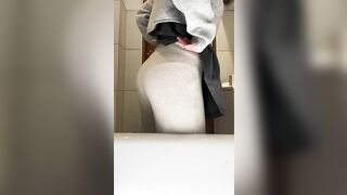 Seductive round ass girl and lovely shit