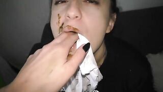 Sarah shit licking show