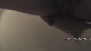 A little bulky teenager pooping