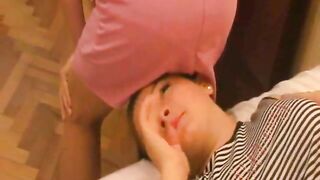 Alina farts on Vicky's face